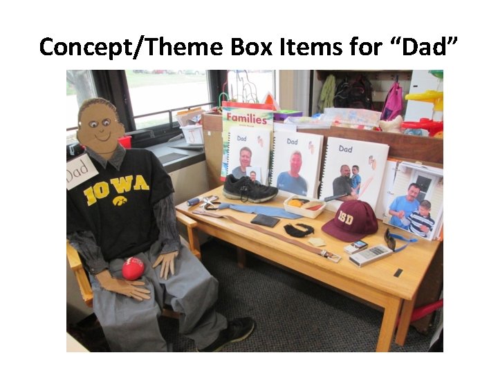 Concept/Theme Box Items for “Dad” Concept/Theme Box Items for “Dad”