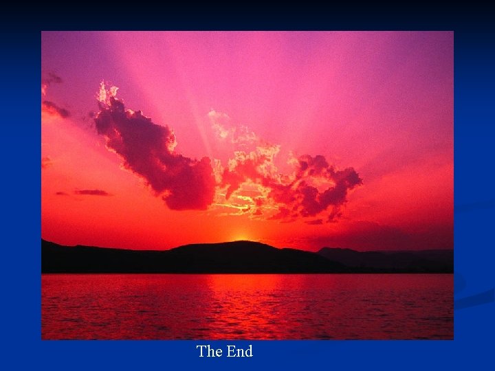 The End 