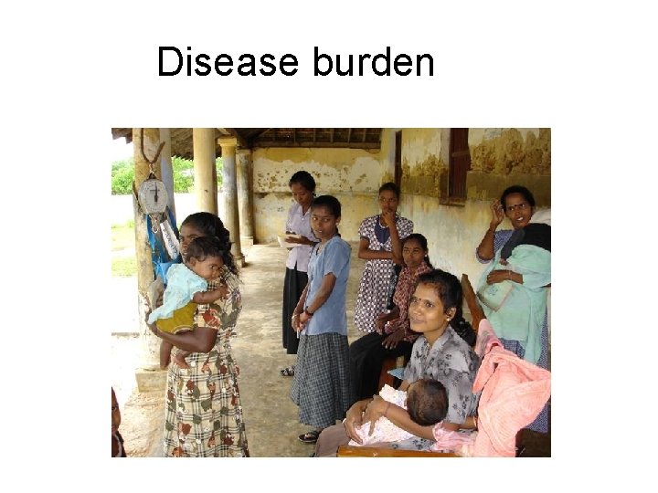 Disease burden 