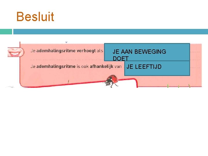 Besluit JE AAN BEWEGING DOET JE LEEFTIJD 