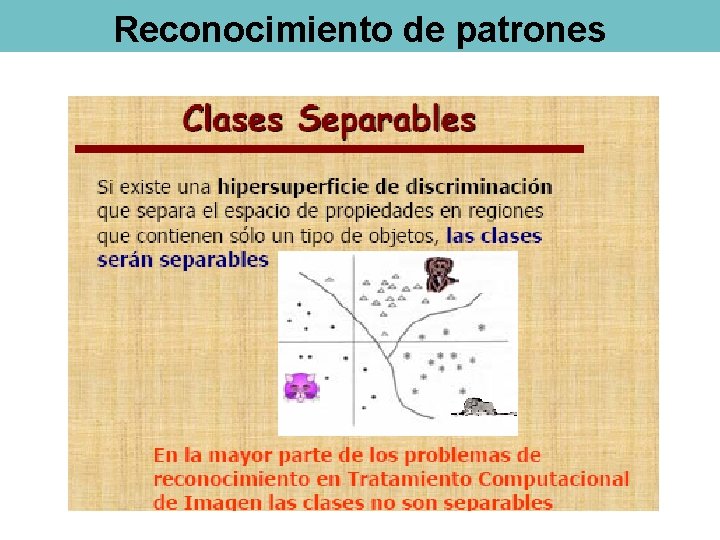 Reconocimiento de patrones 