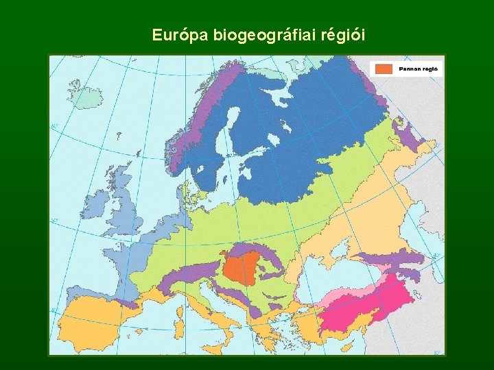 Európa biogeográfiai régiói 