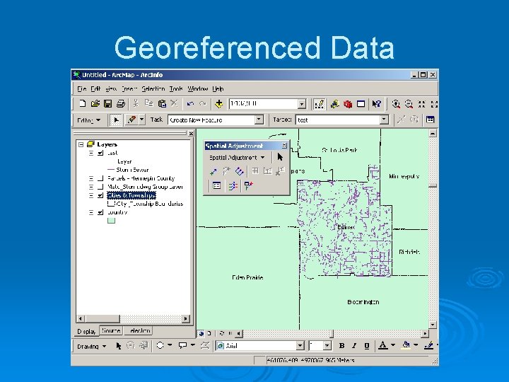 Georeferenced Data 