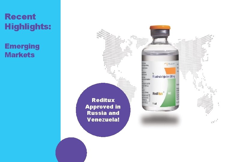 Recent Highlights: Emerging Markets Reditux Approved in Russia and Venezuela! 