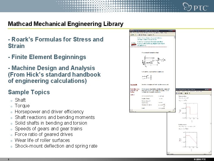 Mathcad Mechanical Engineering Library - Roark’s Formulas for Stress and Strain - Finite Element Mathcad Mechanical Engineering Library - Roark’s Formulas for Stress and Strain - Finite Element