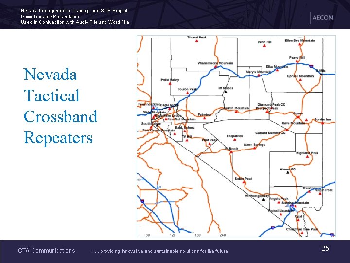 Nevada Interoperability Training and SOP Project Downloadable Presentation Used in Conjunction with Audio File