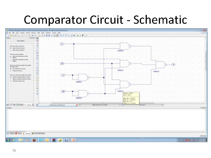 Comparator Circuit - Schematic 79 