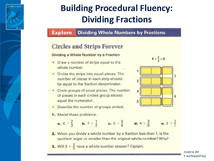 Building Procedural Fluency: Dividing Fractions 