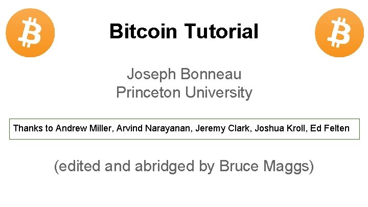 Lezioni gratuite Coursera su Bitcoin e Criptovalute - Bitcoin Forensics