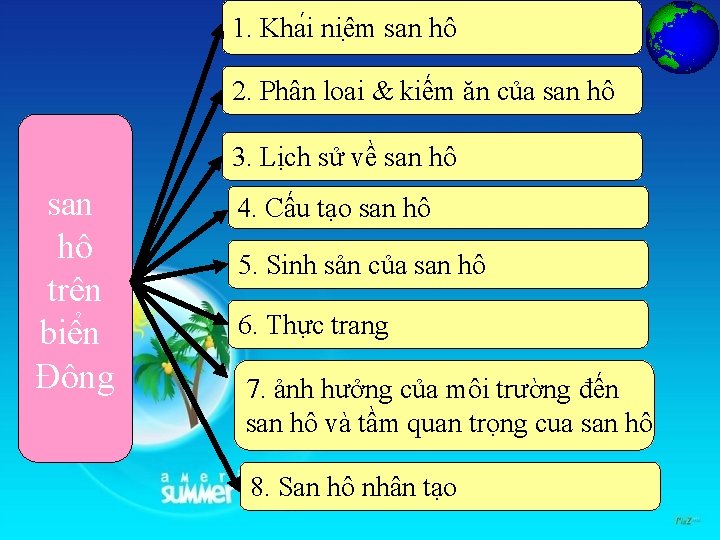 1. Kha i niê m san hô 2. Phân loai & kiếm ăn của