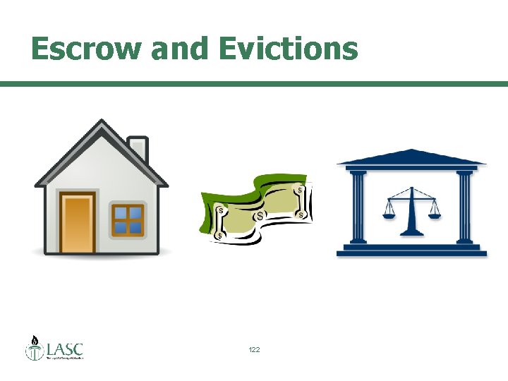 Escrow and Evictions 122 