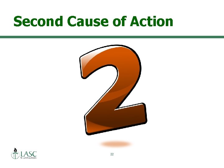Second Cause of Action 22 