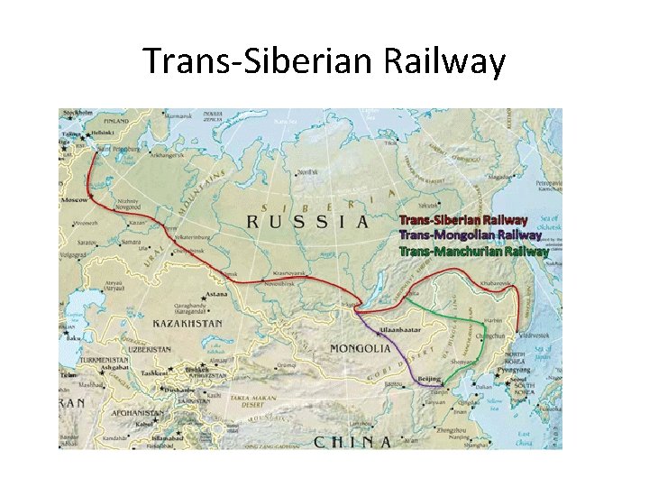 Trans-Siberian Railway 