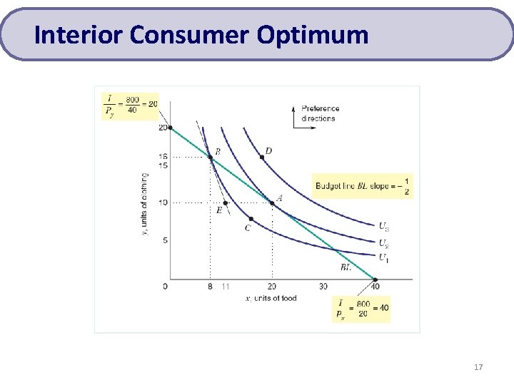 Interior Consumer Optimum 17 