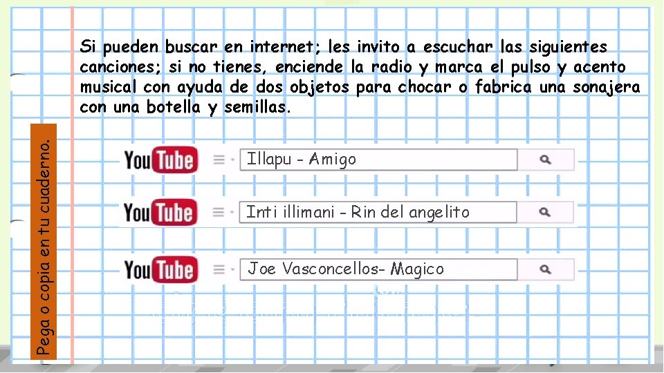 Pega o copia en tu cuaderno. Si pueden buscar en internet; les invito a