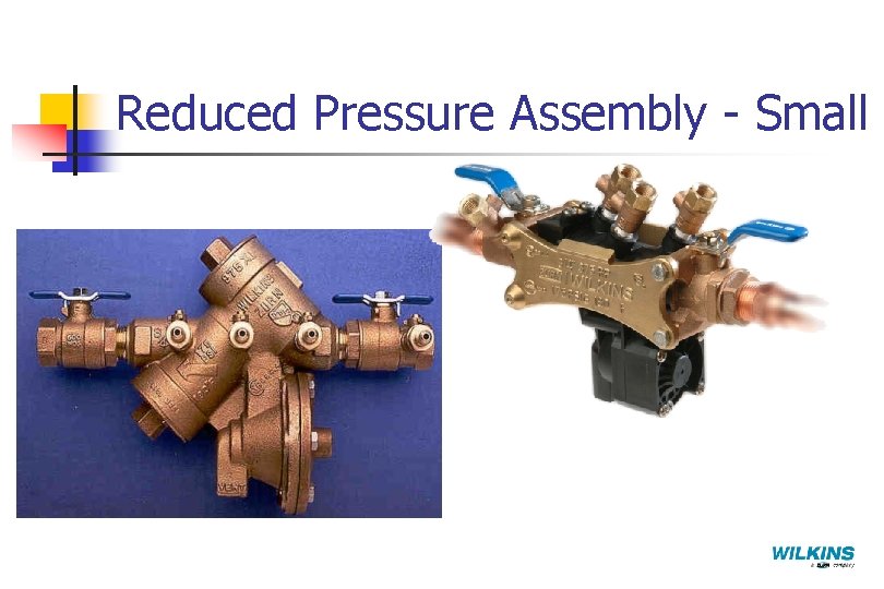 Reduced Pressure Assembly - Small 