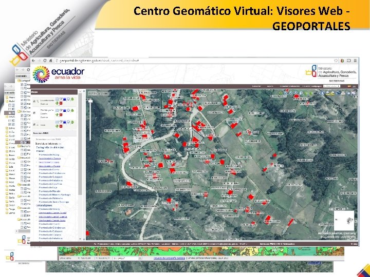 Centro Geomático Virtual: Visores Web - GEOPORTALES 