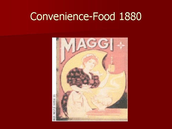 Convenience-Food 1880 