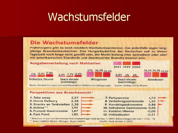 Wachstumsfelder 