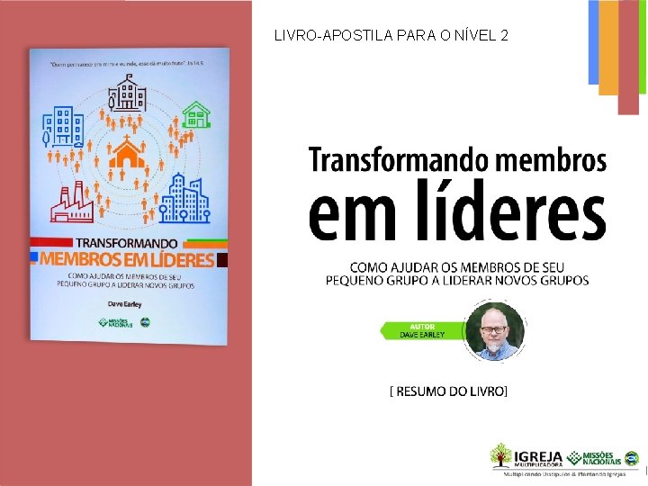 LIVRO-APOSTILA PARA O NÍVEL 2 IGREJA BATISTA LINDINÓPOLIS | FORMAÇÃO DE LÍDERES | NÍVEL