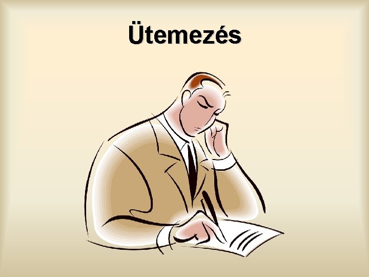 Ütemezés 