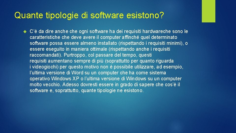 Quante tipologie di software esistono? C’è da dire anche ogni software ha dei requisiti