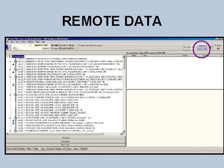 REMOTE DATA 