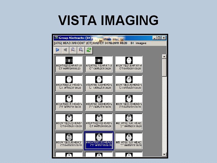 VISTA IMAGING 