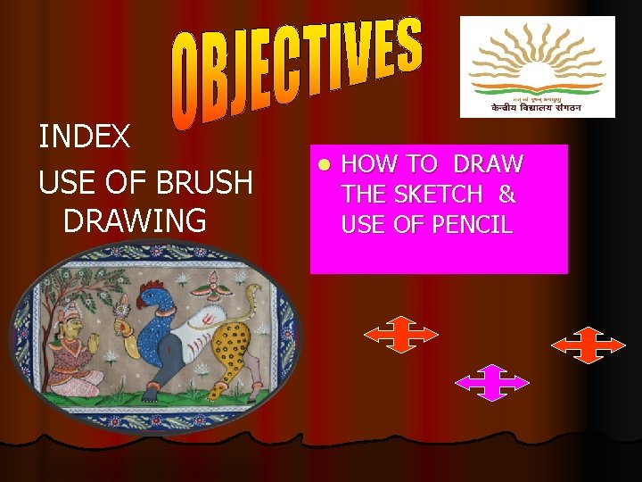 INDEX USE OF BRUSH DRAWING l HOW TO DRAW THE SKETCH & USE OF