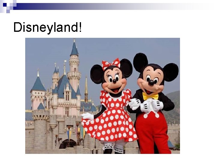 Disneyland! 