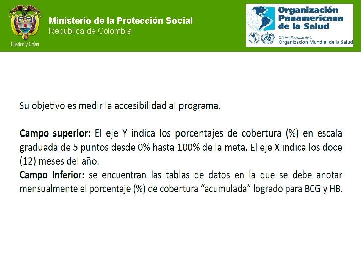 Ministerio de la Protección Social República de Colombia 