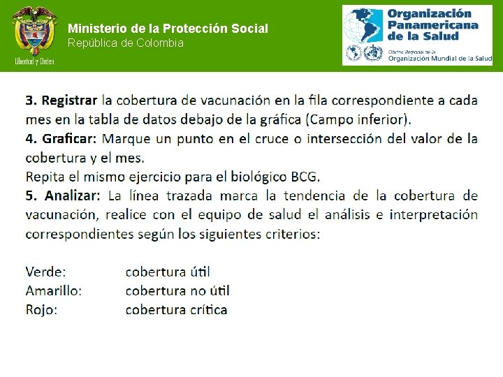 Ministerio de la Protección Social República de Colombia 