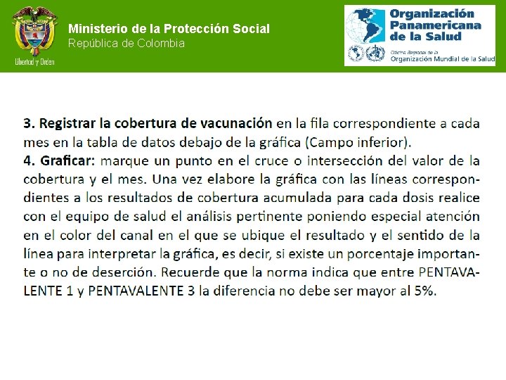 Ministerio de la Protección Social República de Colombia 