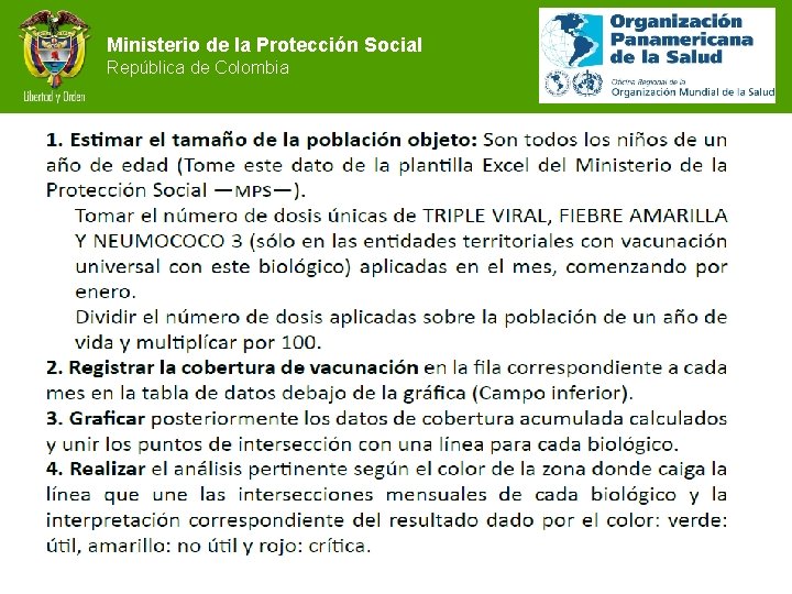 Ministerio de la Protección Social República de Colombia 