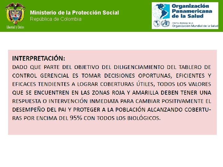 Ministerio de la Protección Social República de Colombia 