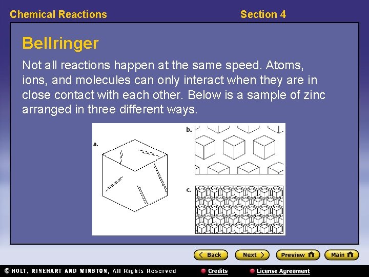 Chemical Reactions Section 4 Bellringer Not all reactions happen at the same speed. Atoms,