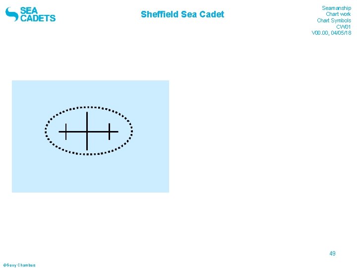 Sheffield Sea Cadet Seamanship Chart work Chart Symbols CW 01 V 00. 00, 04/05/18