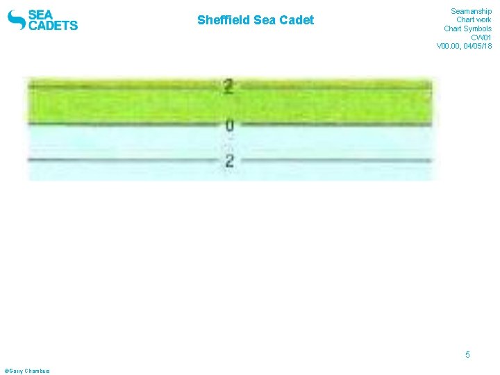 Sheffield Sea Cadet Seamanship Chart work Chart Symbols CW 01 V 00. 00, 04/05/18 Sheffield Sea Cadet Seamanship Chart work Chart Symbols CW 01 V 00. 00, 04/05/18
