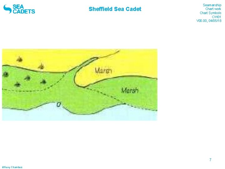 Sheffield Sea Cadet Seamanship Chart work Chart Symbols CW 01 V 00. 00, 04/05/18