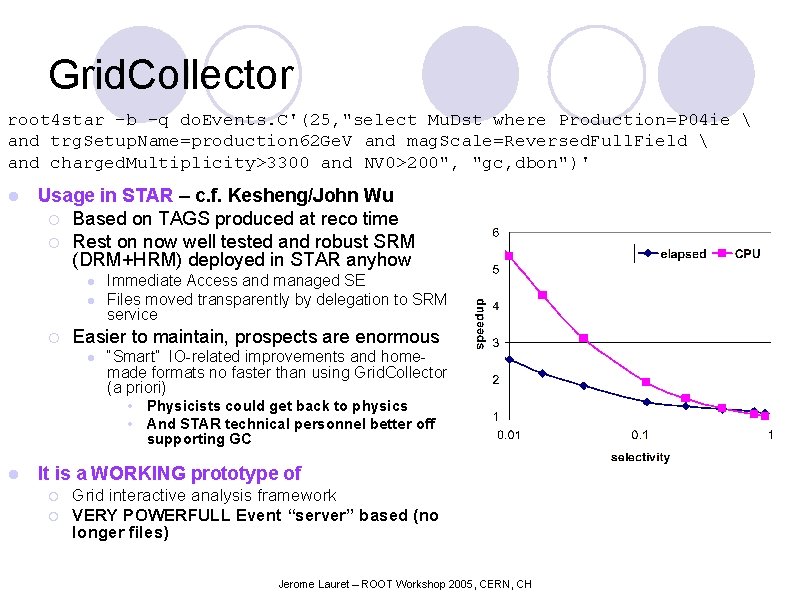 Grid. Collector root 4 star -b -q do. Events. C'(25, "select Mu. Dst where