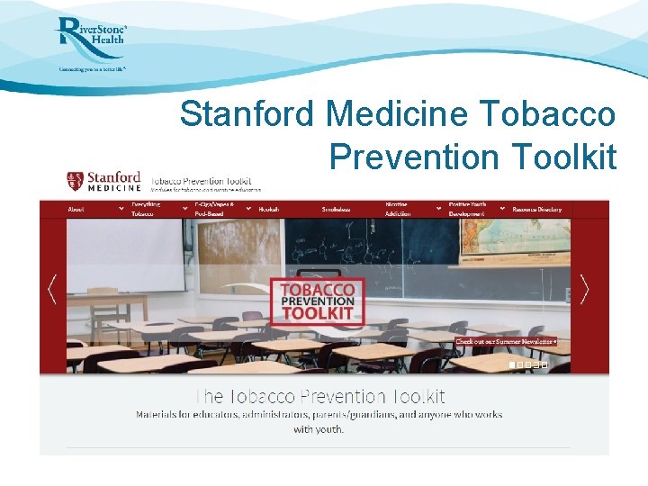 Stanford Medicine Tobacco Prevention Toolkit 