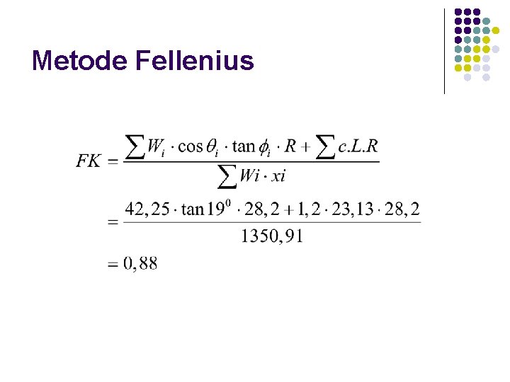 Metode Fellenius 