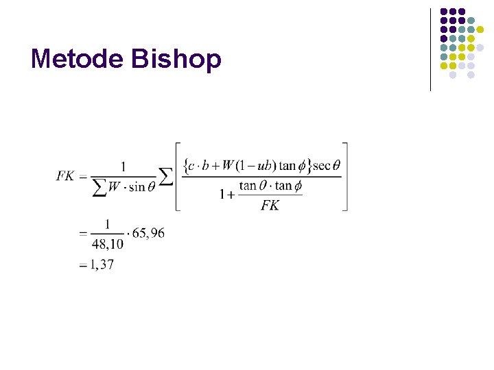 Metode Bishop 