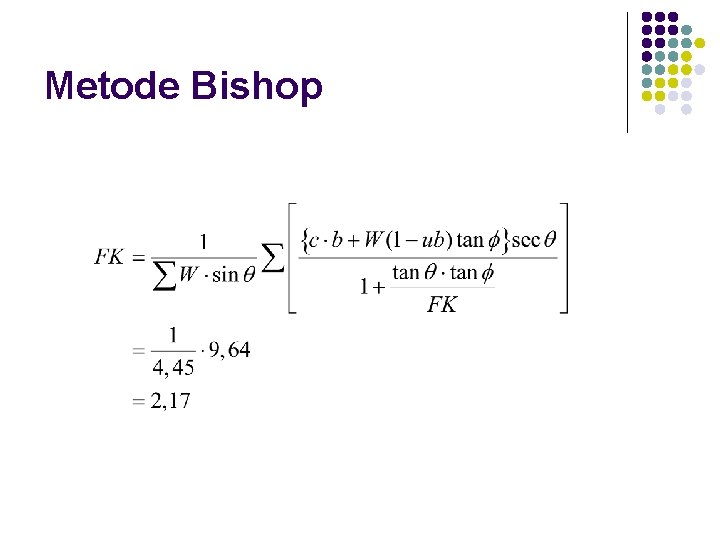 Metode Bishop 
