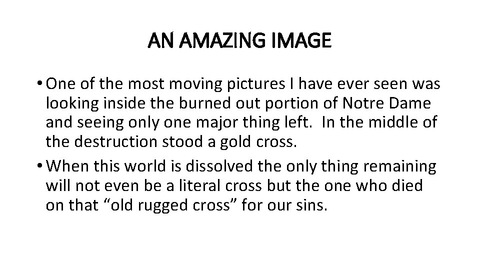 AN AMAZING IMAGE • One of the most moving pictures I have ever seen