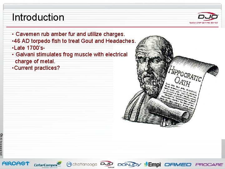 Introduction • Cavemen rub amber fur and utilize charges. • 46 AD torpedo fish