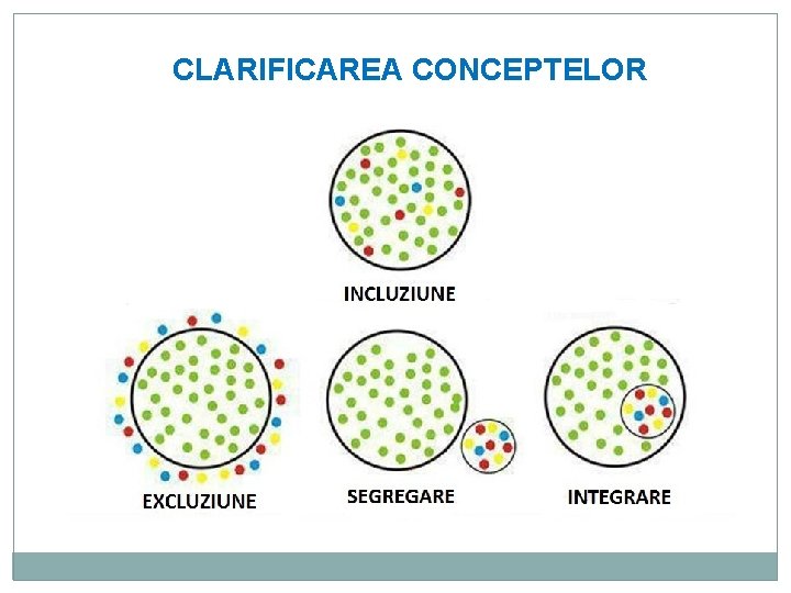 CLARIFICAREA CONCEPTELOR 