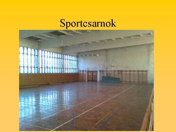 Sportcsarnok 