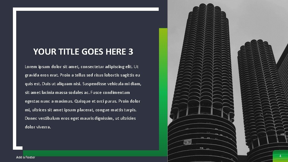 YOUR TITLE GOES HERE 3 Lorem ipsum dolor sit amet, consectetur adipiscing elit. Ut YOUR TITLE GOES HERE 3 Lorem ipsum dolor sit amet, consectetur adipiscing elit. Ut