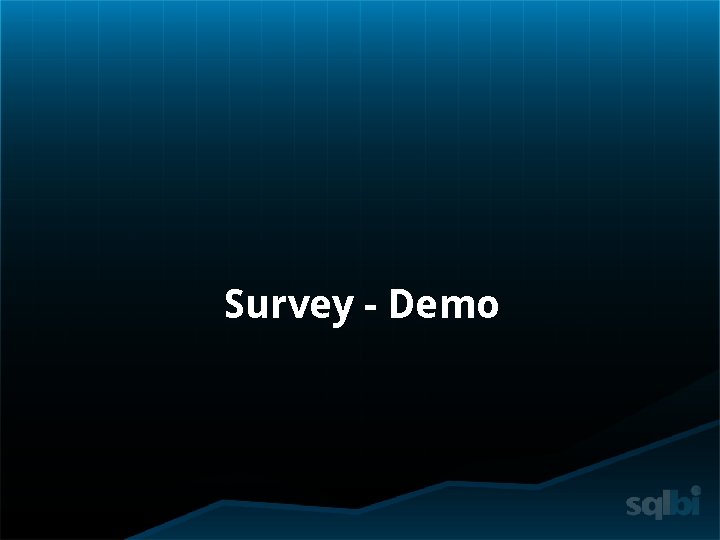 Survey - Demo 